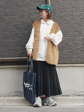 yakkoさん（レディース・152cm）の冬コーディネート