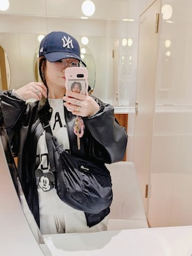 「coen（コーエン）のアイテム」を使った、yakkoさん（レディース・152cm）の春コーディネート