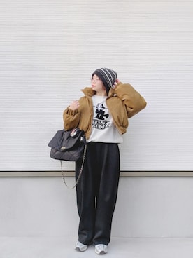 yakkoさん（レディース・152cm）の冬コーディネート