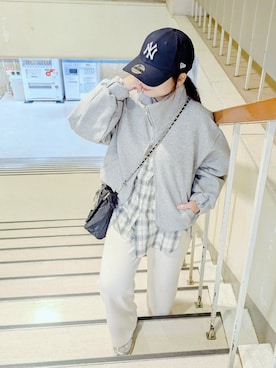 「Aunt Marie's（アントマリーズ）のアイテム」を使った、yakkoさん（レディース・152cm）の春コーディネート