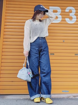 yakkoさん（レディース・152cm）の春コーディネート