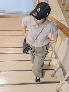 「アイテム（キーホルダー）」を使った、yakkoさん（レディース・152cm）の秋コーディネート