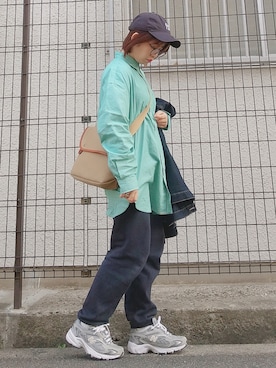 「POLO BCS（ポロ ビーシーエス）のアイテム」を使った、yakkoさん（レディース・152cm）の春コーディネート