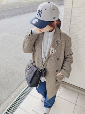 「アイテム（シューズ）」を使った、yakkoさん（レディース・152cm）の秋コーディネート