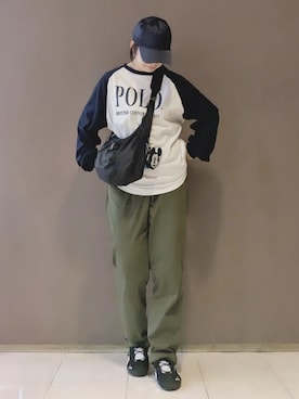 「ikka（イッカ）のアイテム」を使った、yakkoさん（レディース・151cm）の秋コーディネート