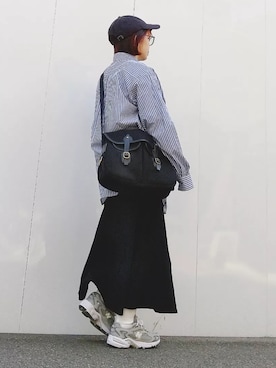 「BRADY（ブレディー）のアイテム」を使った、yakkoさん（レディース・152cm）の春コーディネート