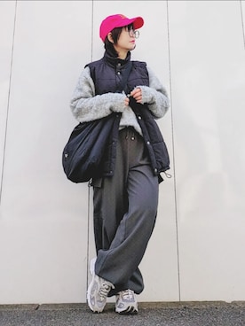 yakkoさん（レディース・152cm）の冬コーディネート