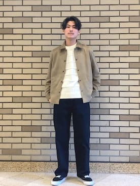 木村さん(メンズ・178cm)の春コーディネート