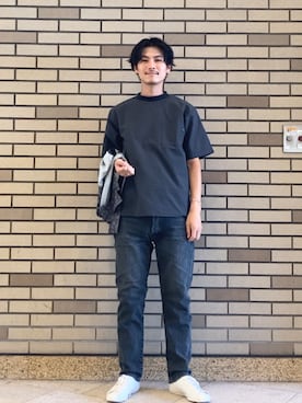 「SHIPS（シップス）のアイテム」を使った、木村さん（メンズ・178cm）の夏コーディネート