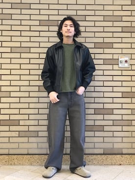 木村さん（メンズ・178cm）の冬コーディネート