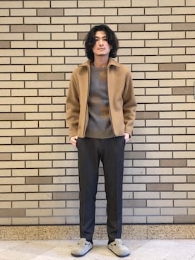 木村さん（メンズ・178cm）の冬コーディネート