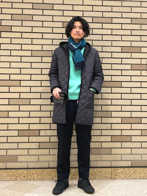 セール】SHIPS:〈手洗い可能〉7ゲージ ウール カシミヤ ボイル モック