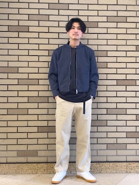 「SHIPS（シップス）のアイテム」を使った、木村さん（メンズ・178cm）の春コーディネート