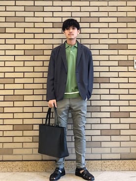 木村さん(メンズ・178cm)の夏コーディネート