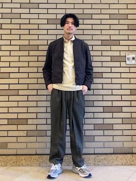 「SHIPS（シップス）のアイテム」を使った、木村さん（メンズ・178cm）の春コーディネート