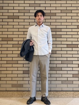 「SHIPS（シップス）のアイテム」を使った、木村さん（メンズ・178cm）の夏コーディネート