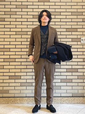 木村さん（メンズ・178cm）の冬コーディネート