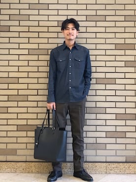 木村さん(メンズ・178cm)の夏コーディネート