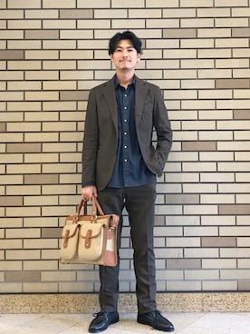 木村さん(メンズ・178cm)の夏コーディネート
