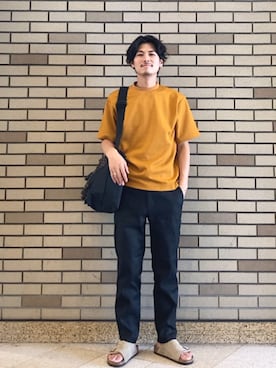 「SHIPS（シップス）のアイテム」を使った、木村さん（メンズ・178cm）の夏コーディネート