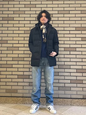 木村さん(メンズ・178cm)の冬コーディネート