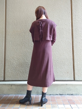 さかべちゃんさん（レディース・167cm）の秋コーディネート