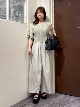 「mysty woman」｜さかべちゃんさん（レディース・167cm）の夏コーディネート
