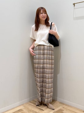 さかべちゃんさん(レディース・167cm)の夏コーディネート