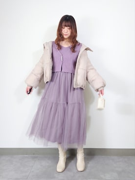 さかべちゃんさん（レディース・167cm）の冬コーディネート