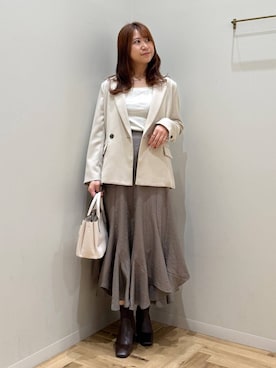 さかべちゃんさん（レディース・167cm）の秋コーディネート