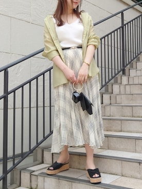 さかべちゃんさん(レディース・167cm)の夏コーディネート