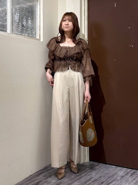 さかべちゃんさん（レディース・167cm）の春コーディネート