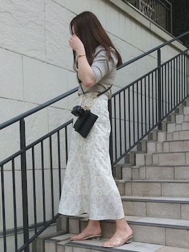 さかべちゃんさん（レディース・167cm）の夏コーディネート