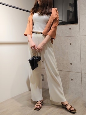 さかべちゃんさん（レディース・167cm）の夏コーディネート