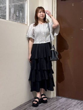 さかべちゃんさん（レディース・167cm）の夏コーディネート
