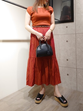 さかべちゃんさん（レディース・167cm）の夏コーディネート