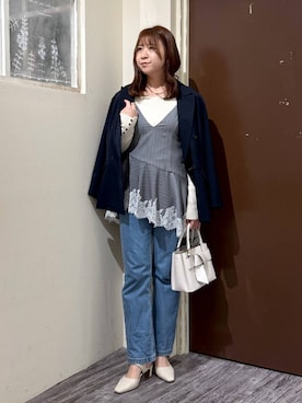 さかべちゃんさん（レディース・167cm）の春コーディネート