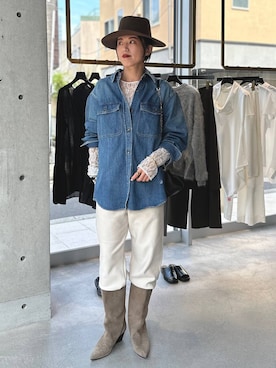 「アイテム（スウェットパンツ）」を使った、chaos_asaさん（レディース・162cm・40代）の夏コーディネート