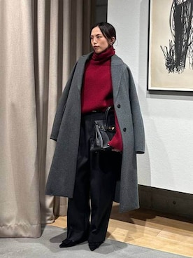 「MANUELA（マヌエラ）のアイテム」を使った、chaos_asaさん（レディース・162cm）の秋コーディネート