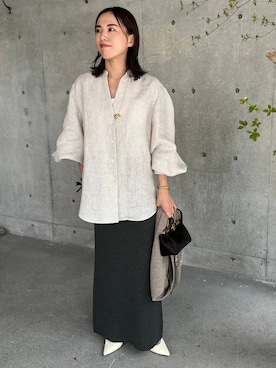 「アイテム（その他トップス）」を使った、chaos_asaさん（レディース・162cm・40代）の秋コーディネート