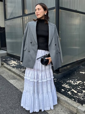 「アイテム（Tシャツ/カットソー）」を使った、chaos_asaさん（レディース・162cm・40代）の夏コーディネート