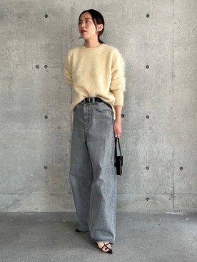 「Chaos（カオス）のChaos(カオス)/ロンデリアプルオーバー（ニット/セーター）」を使った、chaos_asaさん（レディース・162cm）の夏コーディネート