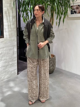 chaos_asaさん（レディース・162cm）の春コーディネート