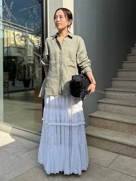 chaos_asaさん（レディース・162cm）の春コーディネート