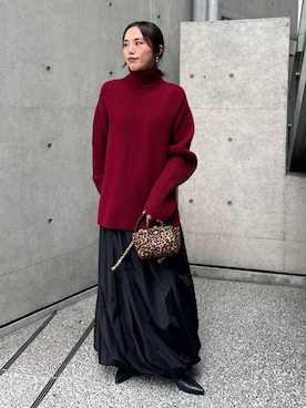 「アイテム（ピーコート）」を使った、chaos_asaさん（レディース・162cm）の秋コーディネート