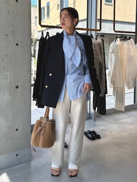 「アイテム（スウェットパンツ）」を使った、chaos_asaさん（レディース・162cm・40代）の夏コーディネート