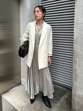 「アイテム（ワンピース/ドレス）」を使った、chaos_asaさん（レディース・162cm・40代）の秋コーディネート