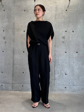 「アイテム（チューブトップ）」を使った、chaos_asaさん（レディース・162cm・40代）の夏コーディネート