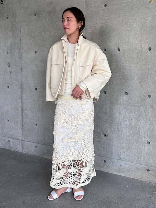 chaos カオス　リネン ノーカラージャケット Chaos（カオス）の「リネンノーカラージャケット（）」 - WEAR