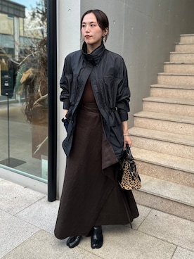 chaos_asaさん（レディース・162cm）の冬コーディネート